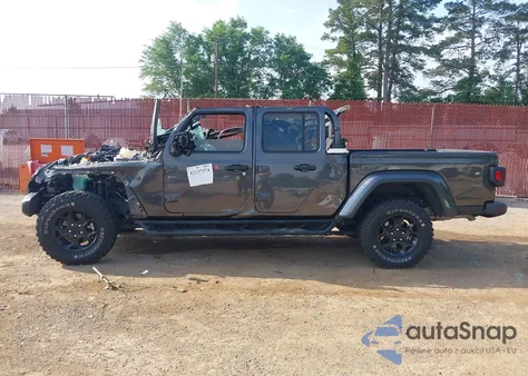 2023 Jeep Gladiator Willys 4X4 z USA, uszkodzony, nr VIN 1C6HJTAG7PL567710